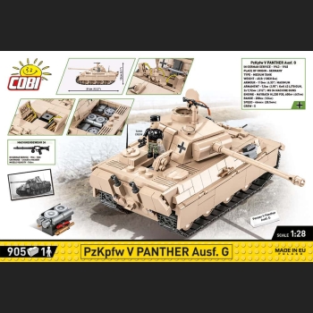 PzKpfw V Panther Ausf. G 905 Kl. 1:28HC WWII